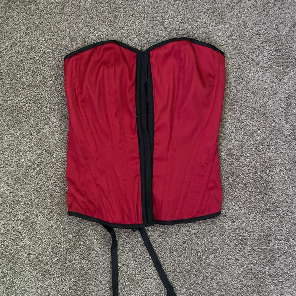 Red Corset Top